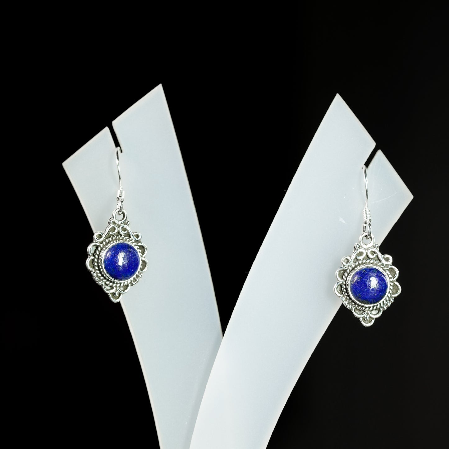 8 Round Flower Earrings