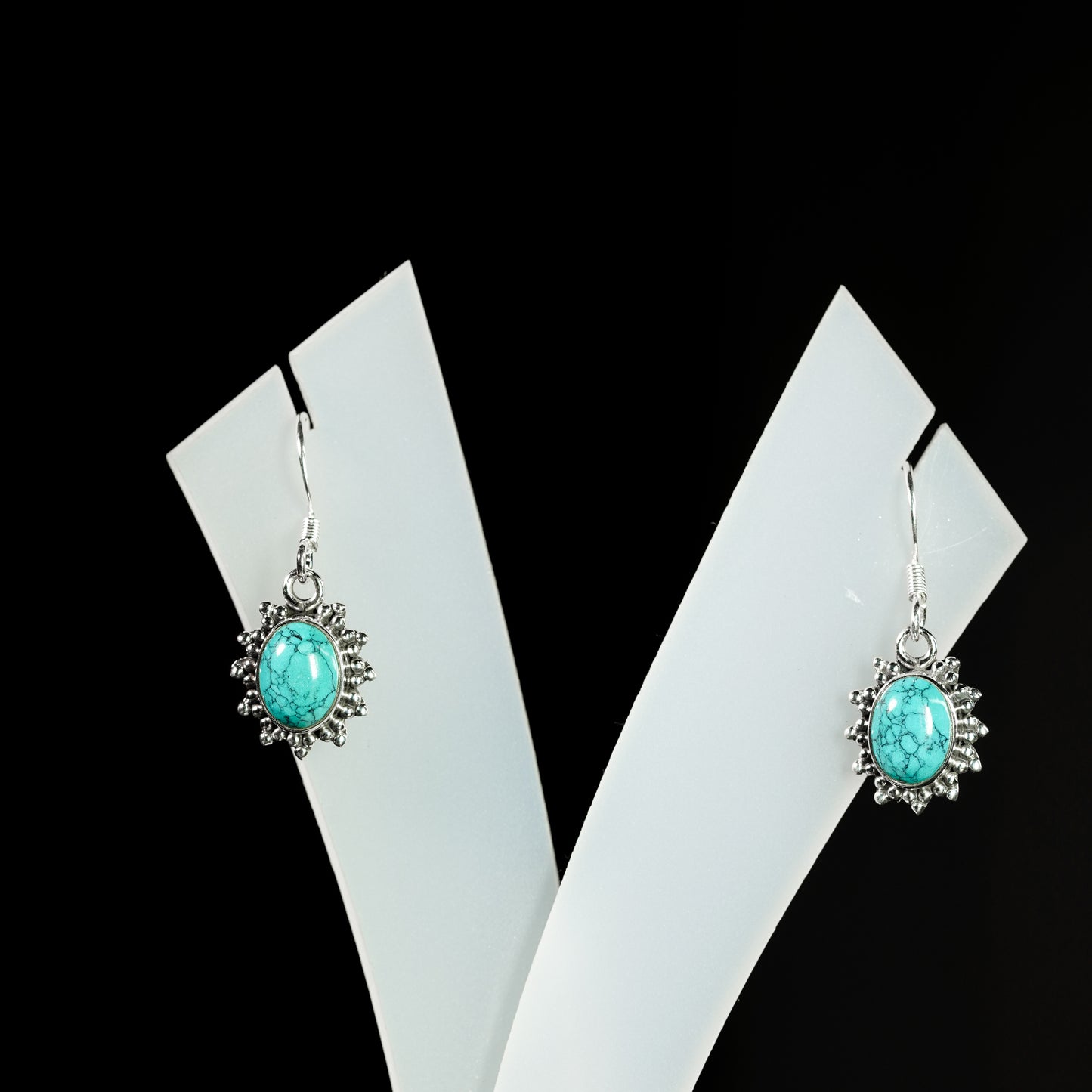 7x9 Oval Star Rawa Earrings