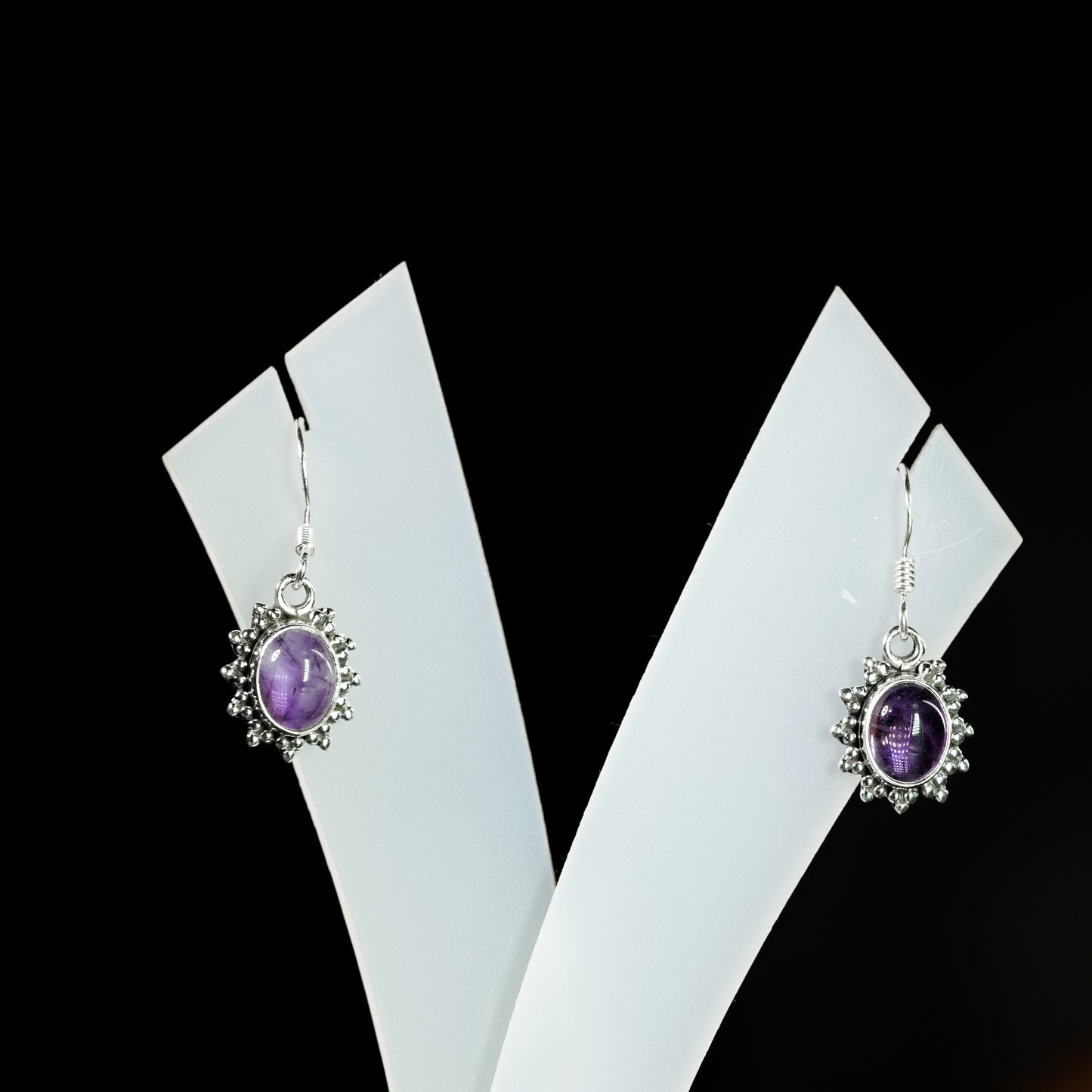 7x9 Oval Star Rawa Earrings