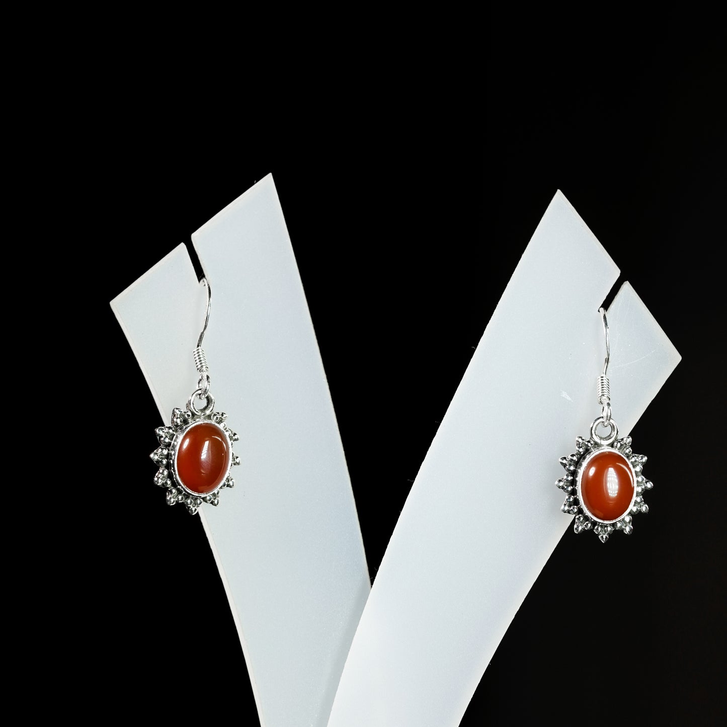 7x9 Oval Star Rawa Earrings