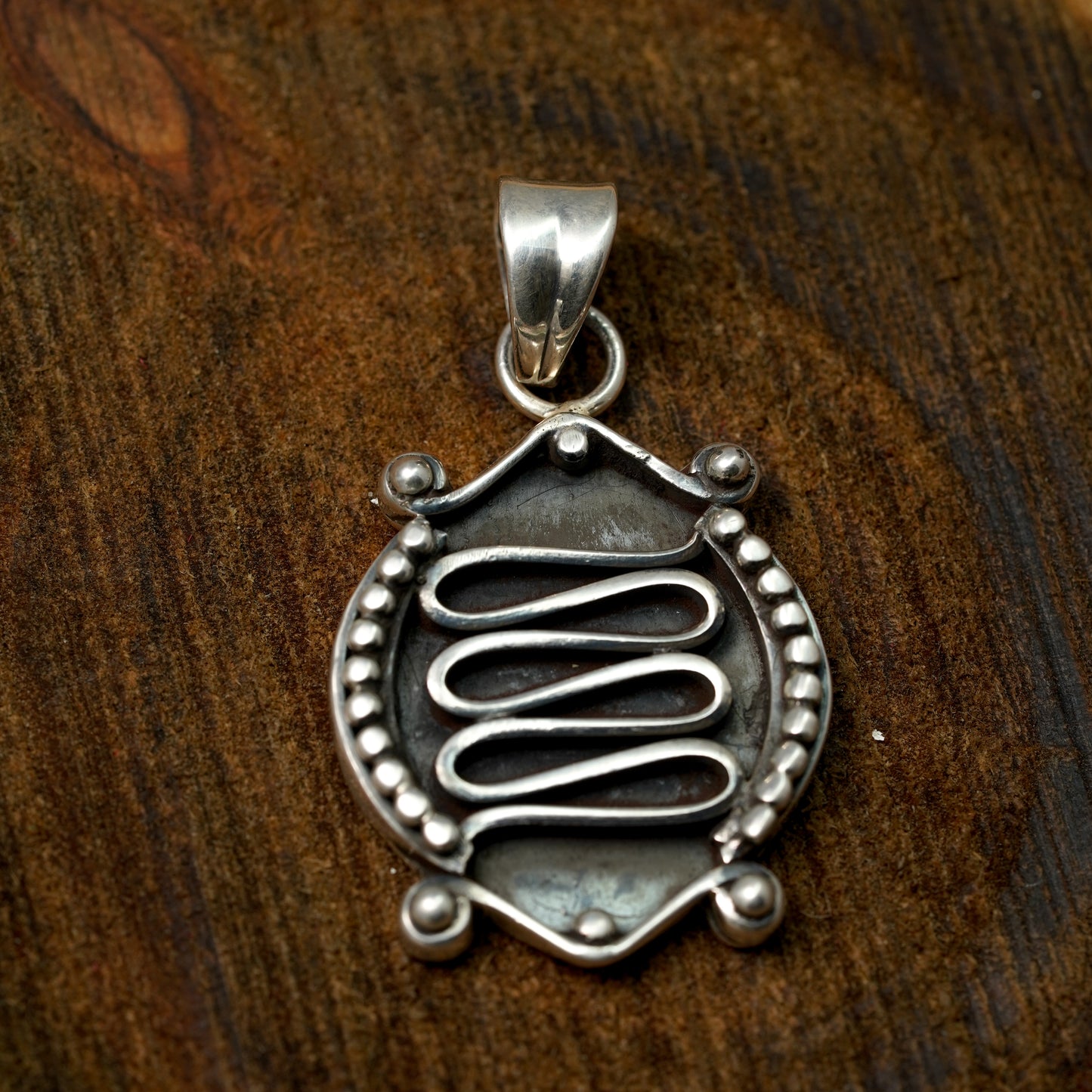 Stamp Silver Pendant | PPEN030