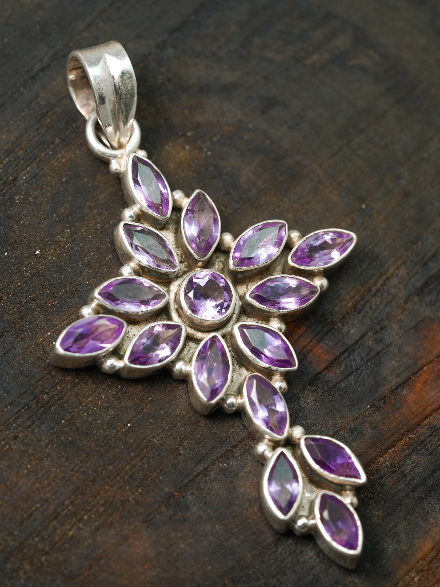 Cross Marquees Silver Pendant | SDP012