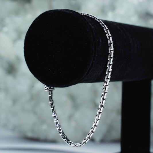 Plain Silver Bracelet | PSB001