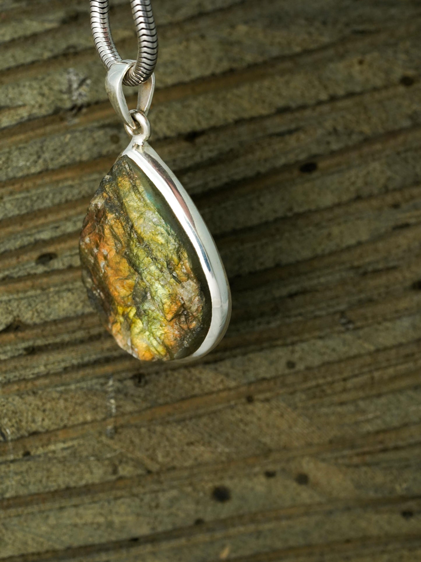 Labradorite Rough Pendants