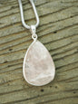 Rose Quartz Rough Pendants