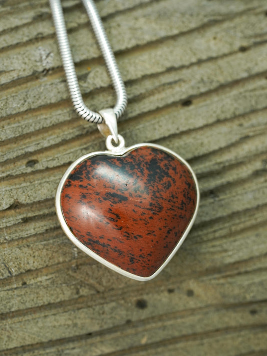 Mahogany Obsidian Pendants