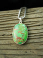 Green Copper Turquoise Pendants