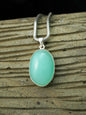 Chrysoprase Pendants