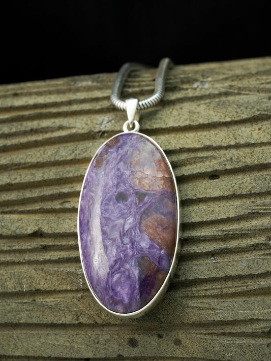 Charoite Pendants