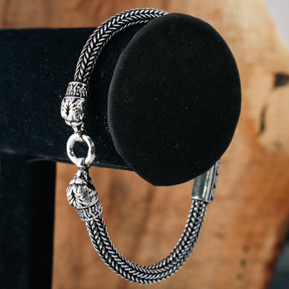 Plain Silver Bracelet | PSB008