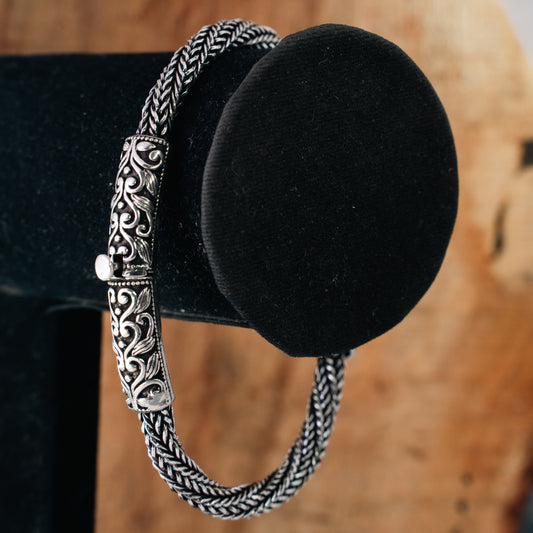 Plain Silver Bracelet | PSB013