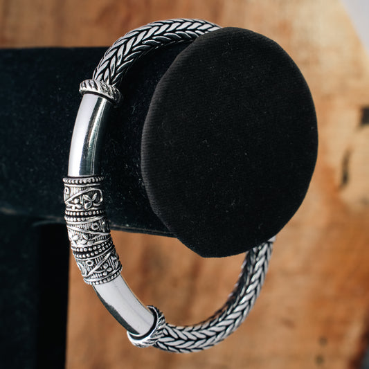 Plain Silver Bracelet | PSB010