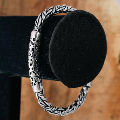 Plain Silver Bracelet | PSB011