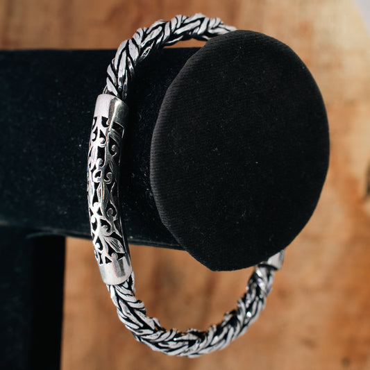 Plain Silver Bracelet | PSB011