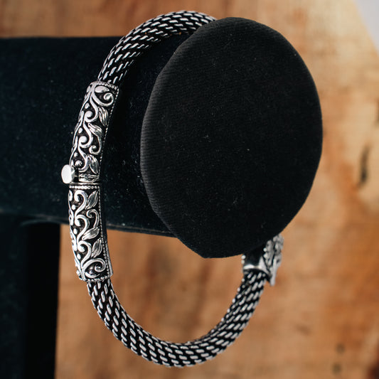Plain Silver Bracelet | PSB012