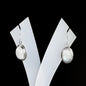 10x14 Oval Slope Earrings