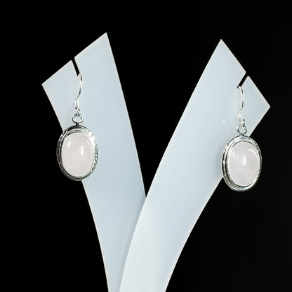 10x14 Oval Slope Earrings