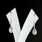 7x9 Oval Pendulum Earrings