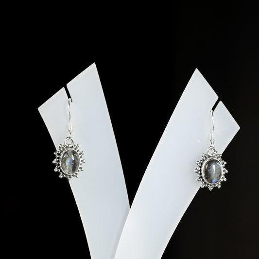 7x9 Oval Star Rawa Earrings