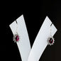 7x9 Oval Star Rawa Earrings