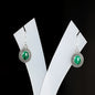 7x9 Oval Twisted Wire Earrings