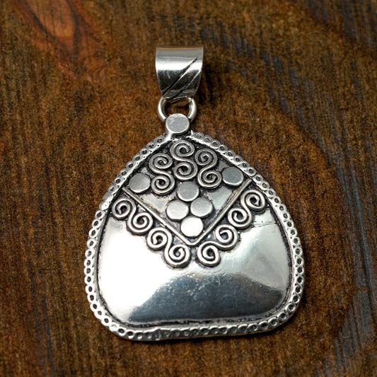 Tikon Silver Pendant | PPEN018