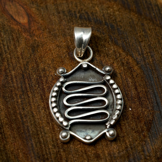 Stamp Silver Pendant | PPEN030