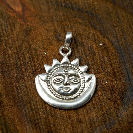 Sun Face Pendant | PPEN037