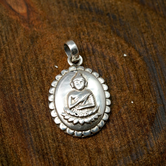 Buddha Silver Pendant | PPEN038