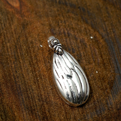 Lotus Petal Silver Pendant | PPEN040