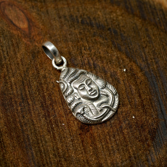 Shiva Silver Pendant | PPEN044
