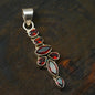 Garnet Silver Pendant | SDP009
