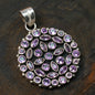 Amethyst Silver Pendant | SDP021